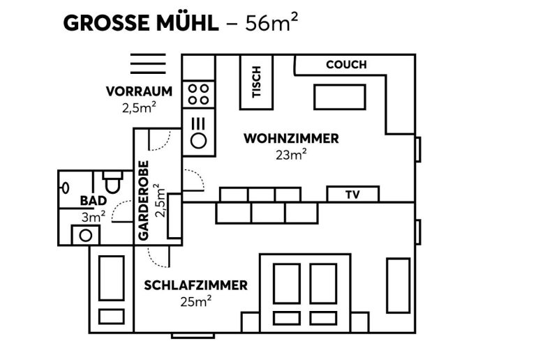 Ferienwohnung Gr.Mühl